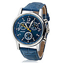 abordables Montres Homme-Homme Montre Bracelet Quartz Montre D&amp;eacute;contract&amp;eacute;e Polyur&amp;eacute;thane Bande D&amp;eacute;contract&amp;eacute; Noir Blanc Bleu