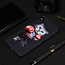 baratos Capinhas para iPhone-Capinha Para Apple iPhone XS / iPhone XR / iPhone XS Max &amp;Aacute;spero / Estampada Capa traseira Gato / Animal Macia TPU