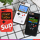 baratos Capinhas para iPhone-caso para apple iphone xs max / iphone x caso do jogo tampa traseira palavra / frase / tpu duro colorido s&amp;oacute;lido para o iphone 6 / iphone 6 plus / iphone 6 s 7 8 plus x xs xsmax xr