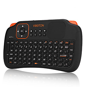 baratos Air Mouse &amp; Controle Remoto-controle remoto sem fio teclado mini-2.4g jogo mosca air mouse para PC Desktop portátil com touchpad