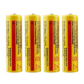 baratos Lanternas &amp; Luminárias-Bateria Emissores Recarregável Emergência Trabalhar Lanterna Bike Light Acampar e Caminhar Caça Pesca 4pçs