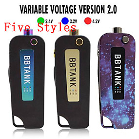 baratos Eletrônicos-bb tanque 2.0 variável tensão caneta bb tanque preaquecer 510 enfiar chave fob