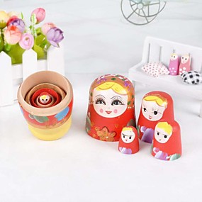 baratos Bonecas e Animais de Pelúcia-neewer® conjunto de bonecas 5 de cutie matryoshka loucura boneca russa
