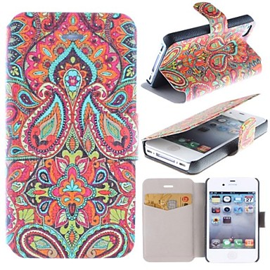 Mysterious Pattern Clamshell PU Leather Full Body Case with Card Slot ...