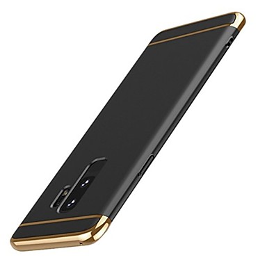 baratos Capinhas para Celulares-Capinha Para Samsung Galaxy S9 / S9 Plus / S8 Plus Ultra-Fina Capa traseira Sólido Rígida PC
