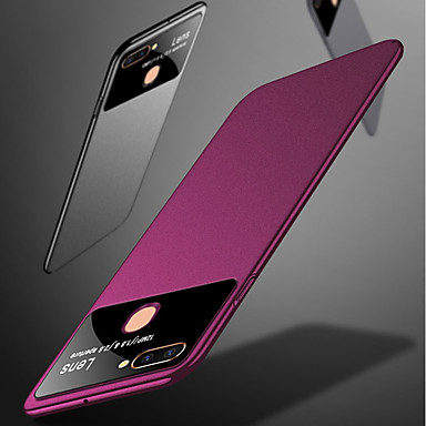 baratos OPPO-Capinha Para OPPO OPPO R11s Plus / Oppo R11s / Oppo R11 Plus Áspero Capa traseira Sólido Rígida PC