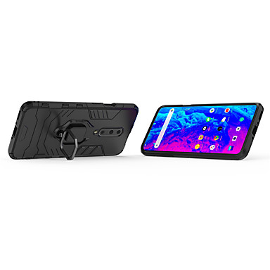 baratos Oneplus 7-Capinha Para OnePlus One Plus 7 Pro Antichoque / Suporte para Alianças Capa traseira Armadura Rígida PC